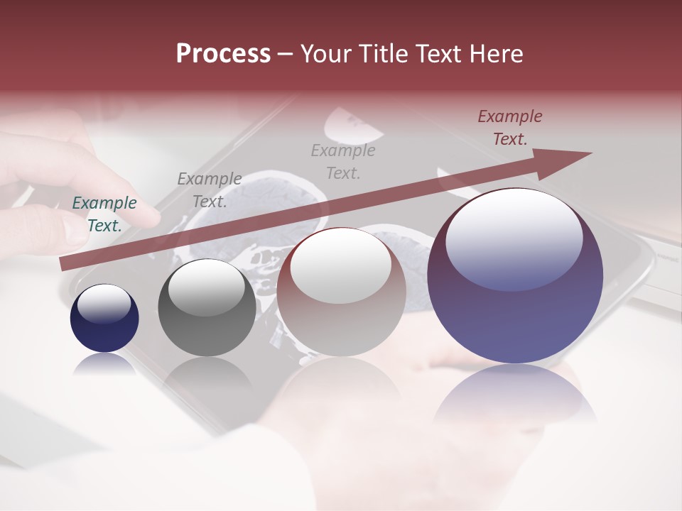 Record New Hand PowerPoint Template