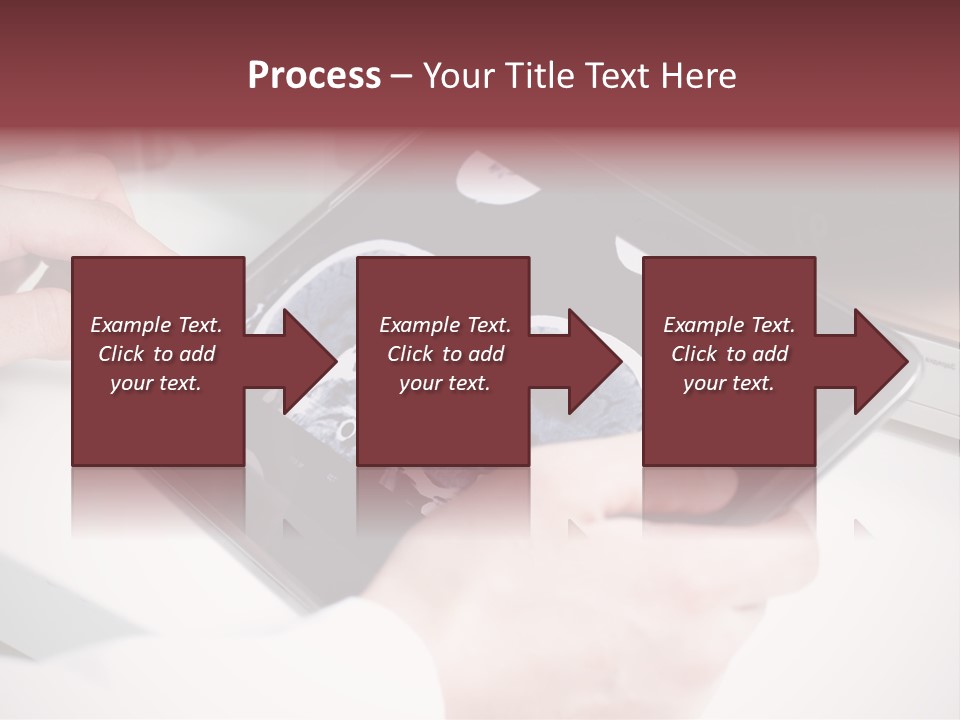 Record New Hand PowerPoint Template