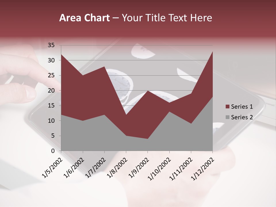 Record New Hand PowerPoint Template