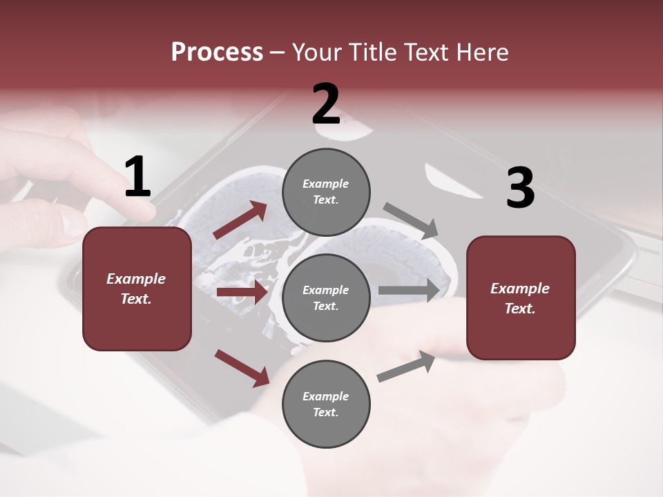 Record New Hand PowerPoint Template