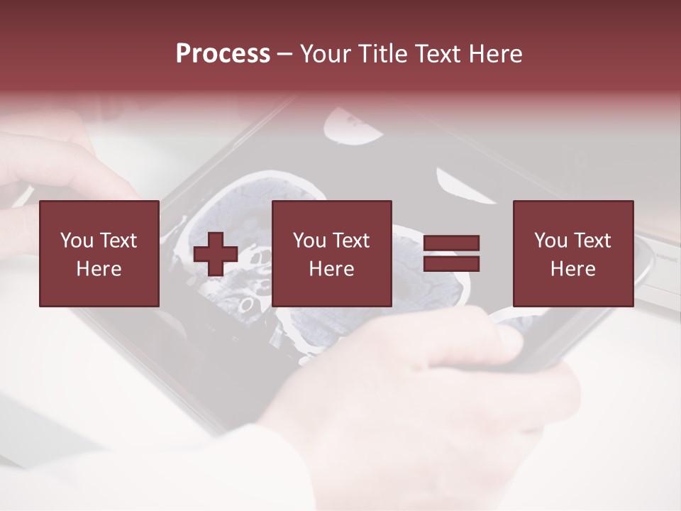 Record New Hand PowerPoint Template