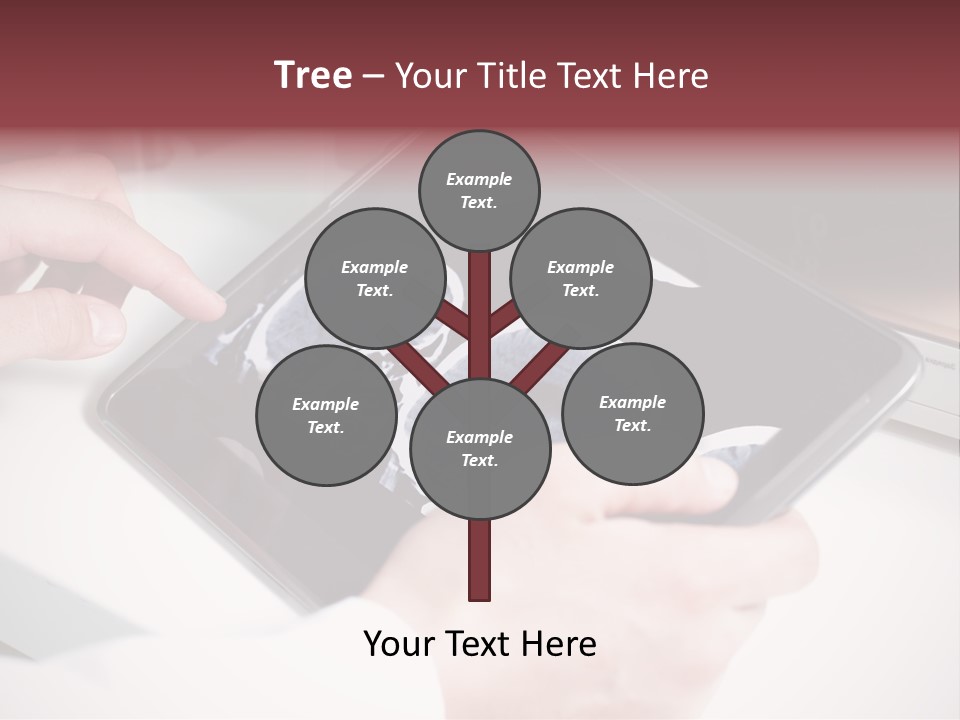 Record New Hand PowerPoint Template