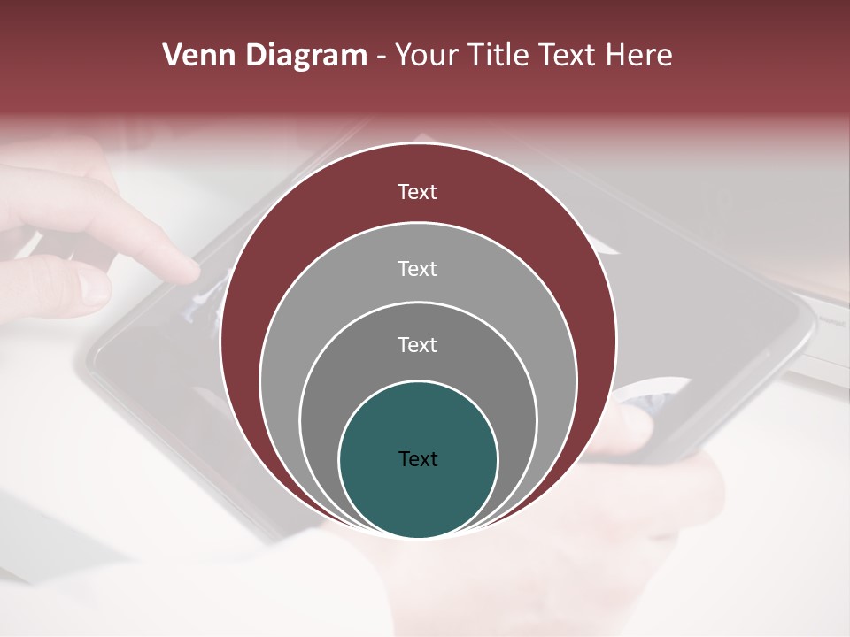 Record New Hand PowerPoint Template