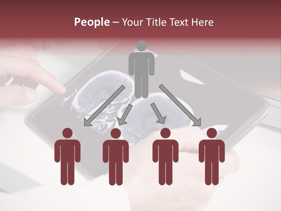 Record New Hand PowerPoint Template