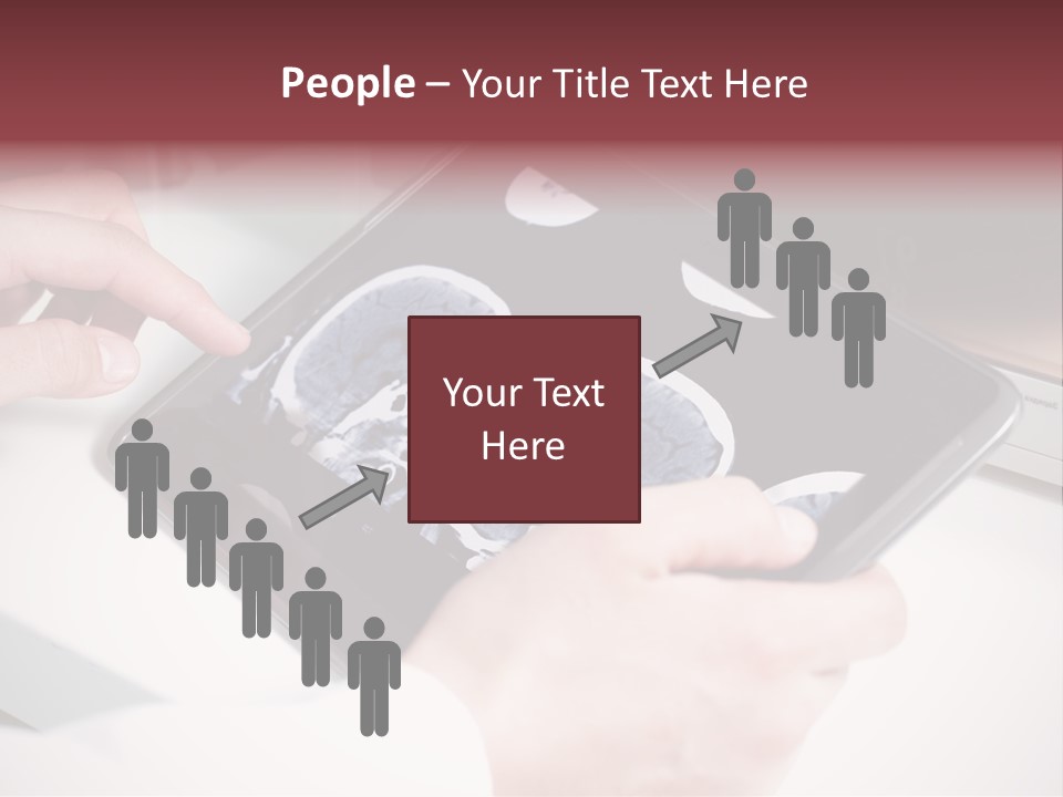 Record New Hand PowerPoint Template