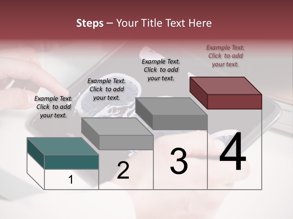 Record New Hand PowerPoint Template