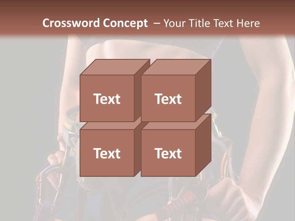 Active Risk Mountaineering PowerPoint Template