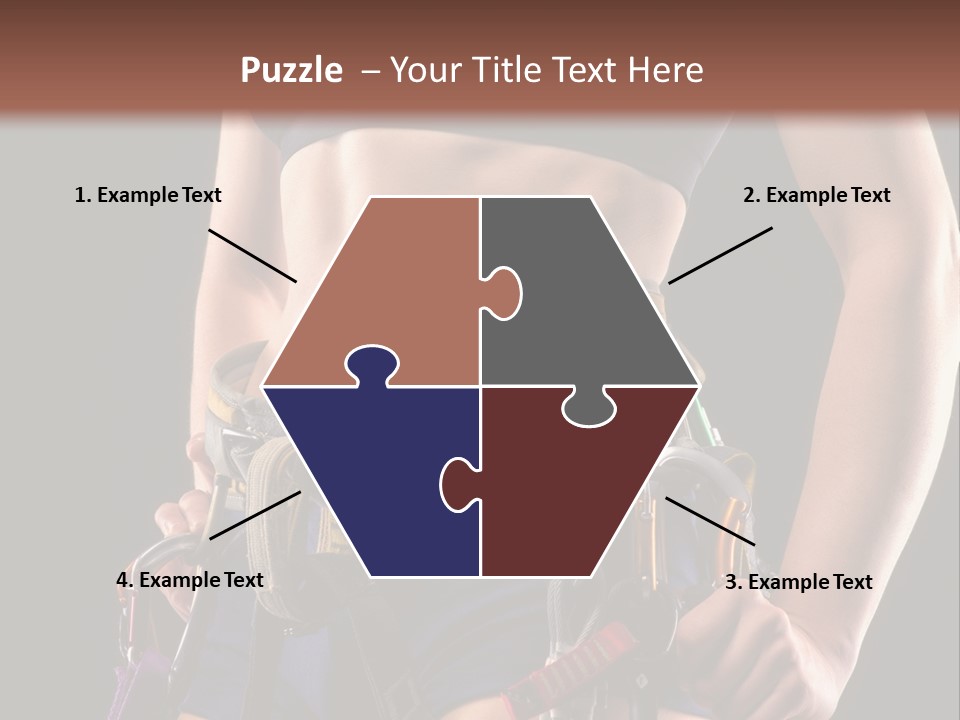 Active Risk Mountaineering PowerPoint Template