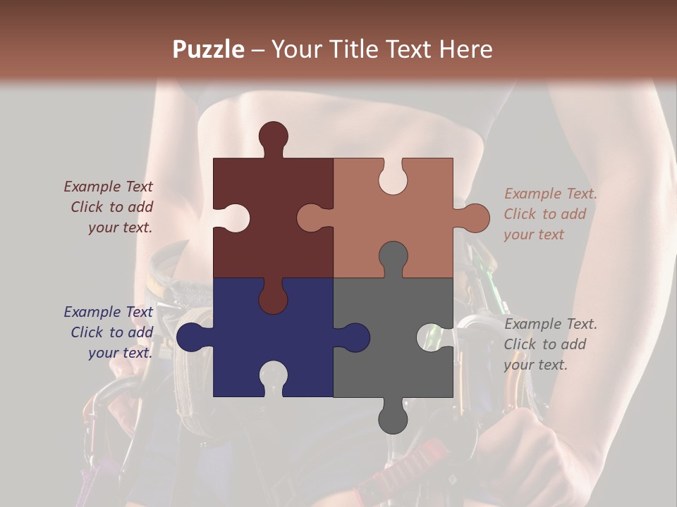 Active Risk Mountaineering PowerPoint Template