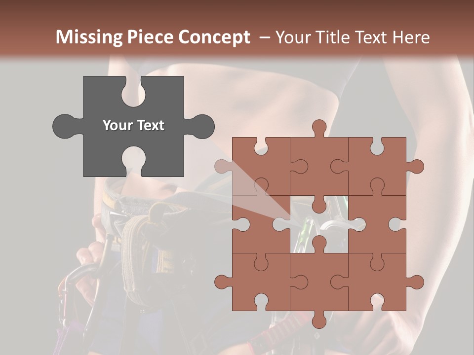 Active Risk Mountaineering PowerPoint Template