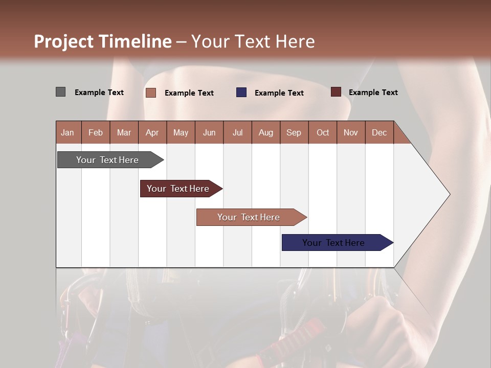 Active Risk Mountaineering PowerPoint Template