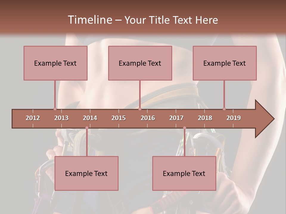 Active Risk Mountaineering PowerPoint Template