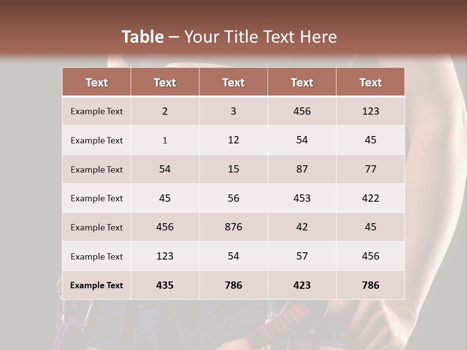 Active Risk Mountaineering PowerPoint Template