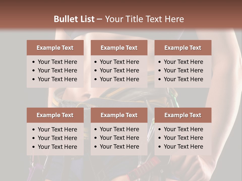 Active Risk Mountaineering PowerPoint Template