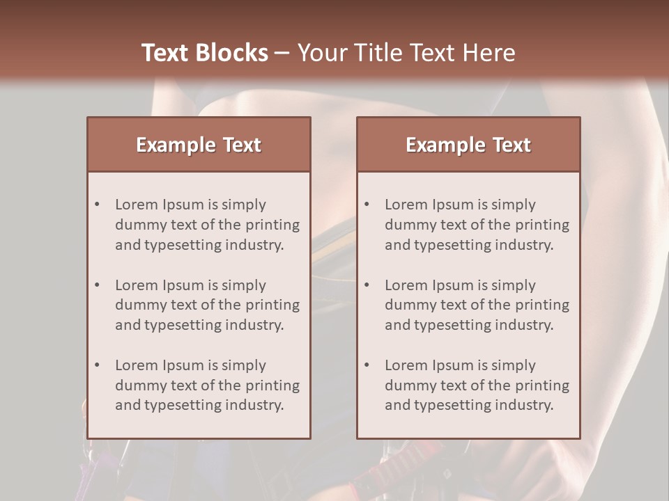 Active Risk Mountaineering PowerPoint Template
