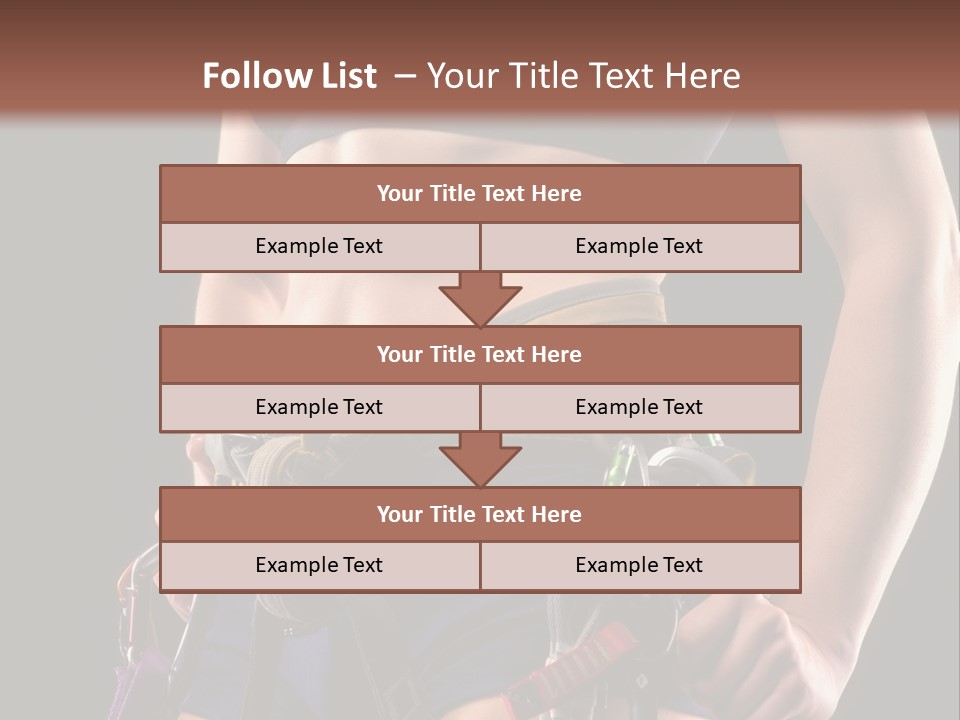 Active Risk Mountaineering PowerPoint Template