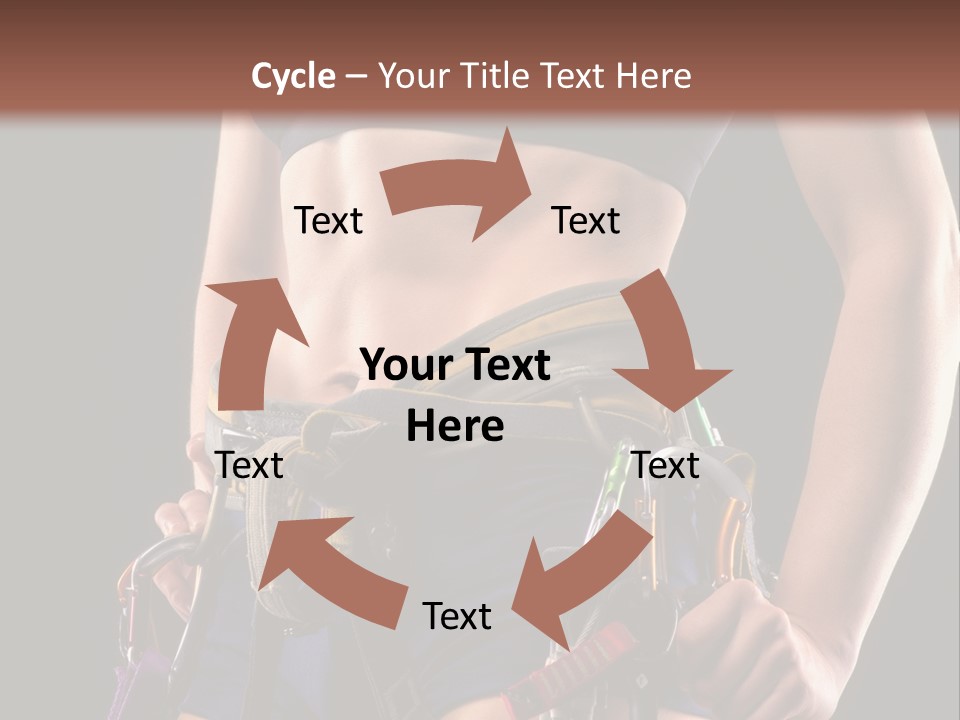 Active Risk Mountaineering PowerPoint Template