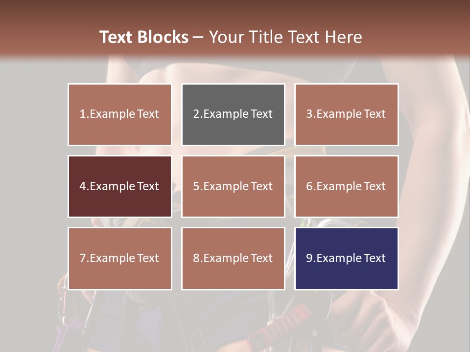 Active Risk Mountaineering PowerPoint Template