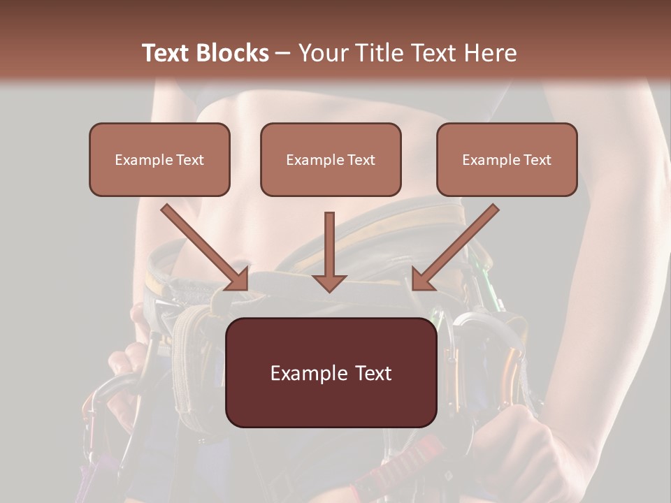 Active Risk Mountaineering PowerPoint Template