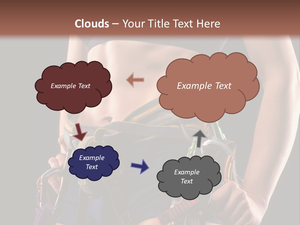 Active Risk Mountaineering PowerPoint Template