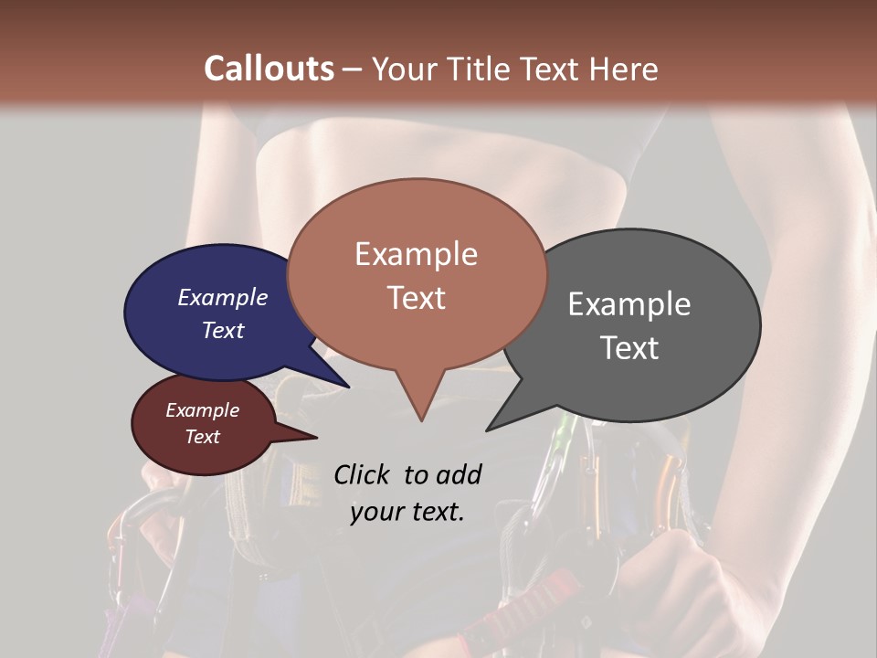 Active Risk Mountaineering PowerPoint Template