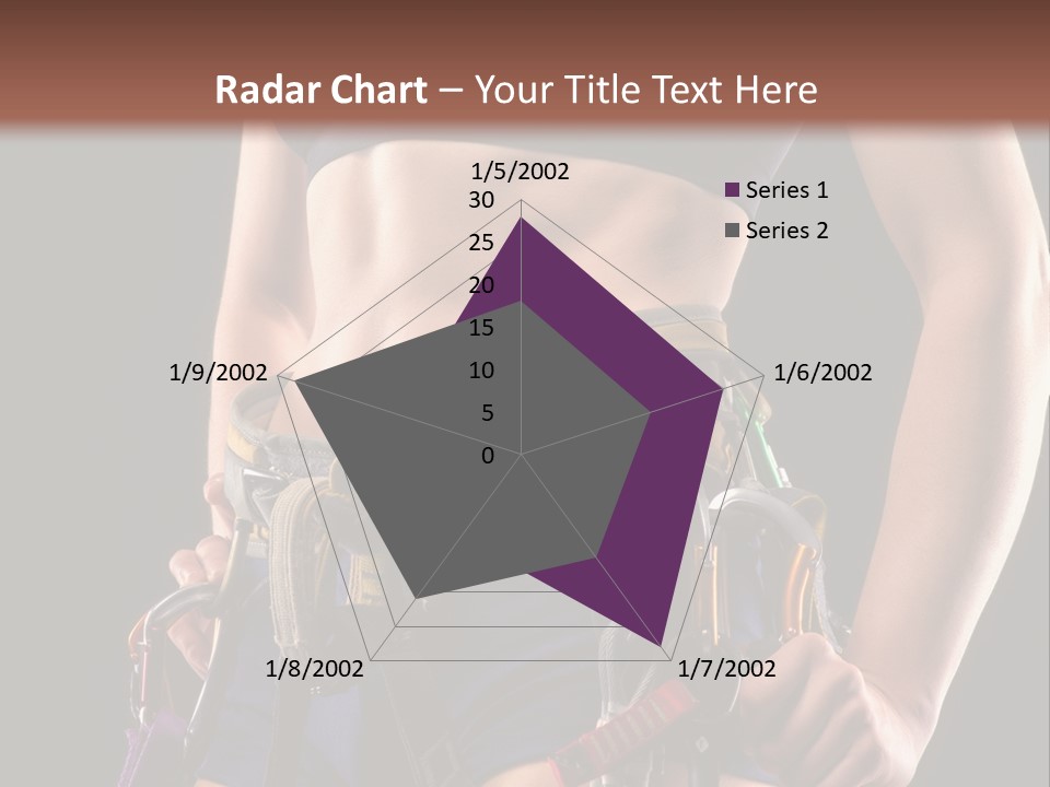 Active Risk Mountaineering PowerPoint Template