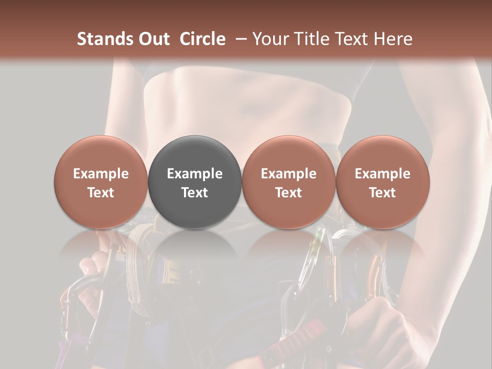 Active Risk Mountaineering PowerPoint Template