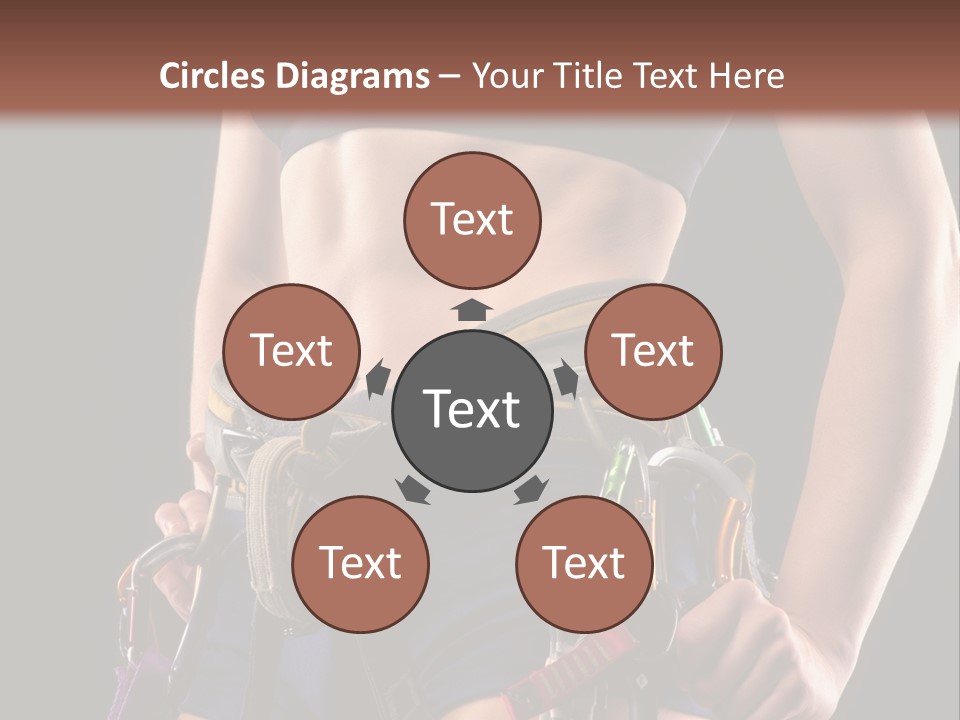 Active Risk Mountaineering PowerPoint Template