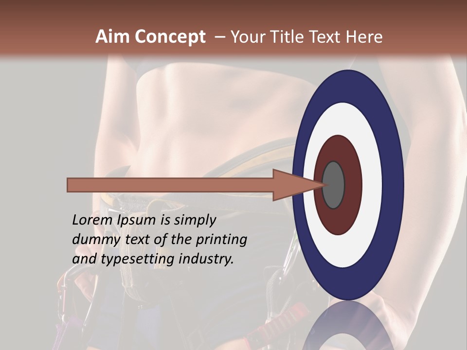 Active Risk Mountaineering PowerPoint Template