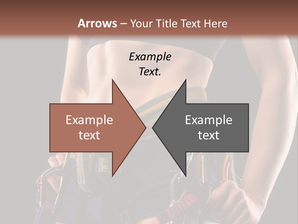 Active Risk Mountaineering PowerPoint Template