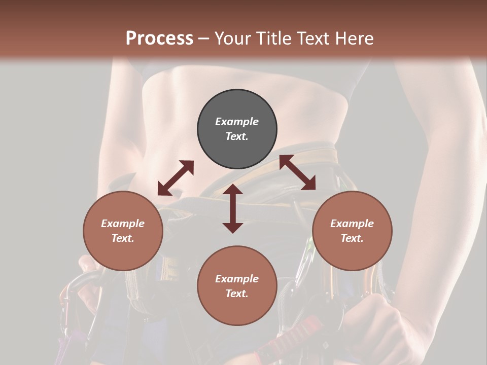 Active Risk Mountaineering PowerPoint Template