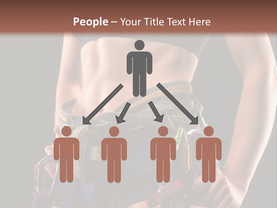 Active Risk Mountaineering PowerPoint Template