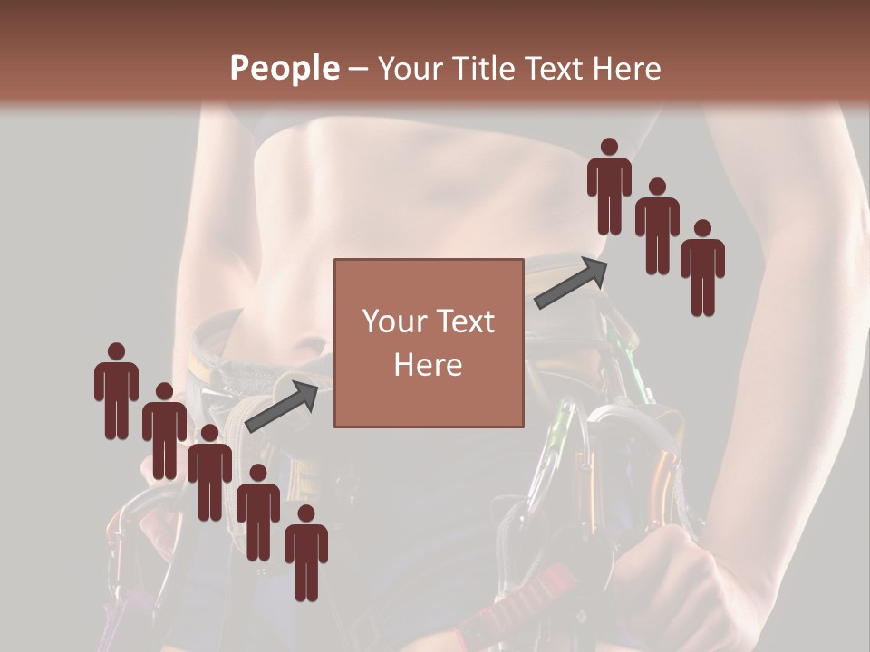 Active Risk Mountaineering PowerPoint Template