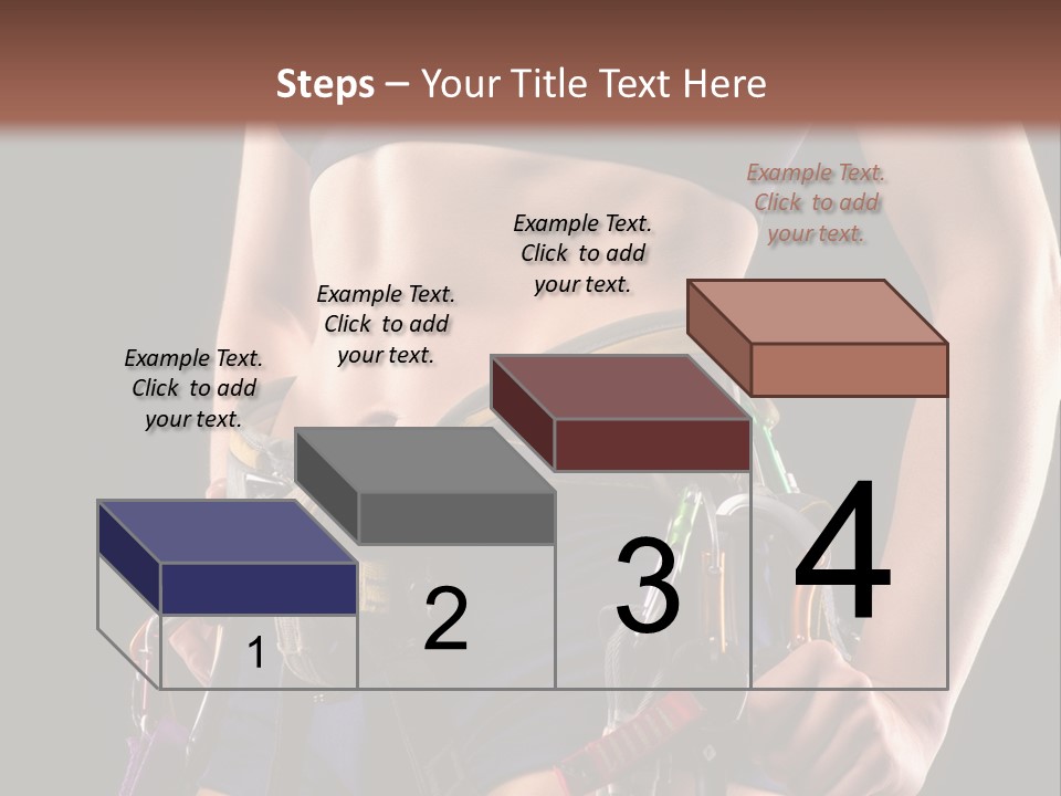 Active Risk Mountaineering PowerPoint Template