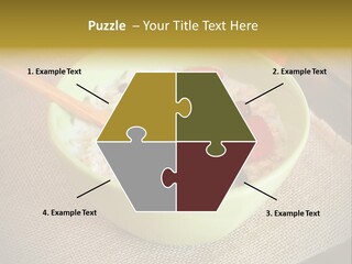 Close Up Cranberry Breakfast PowerPoint Template