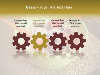 Close Up Cranberry Breakfast PowerPoint Template