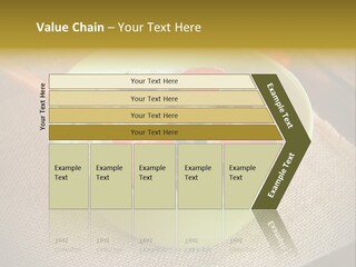 Close Up Cranberry Breakfast PowerPoint Template