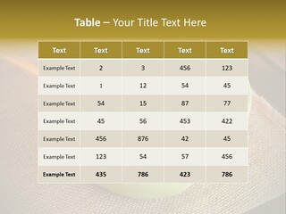 Close Up Cranberry Breakfast PowerPoint Template