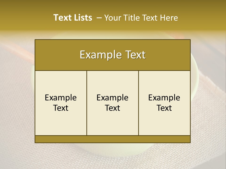 Close Up Cranberry Breakfast PowerPoint Template