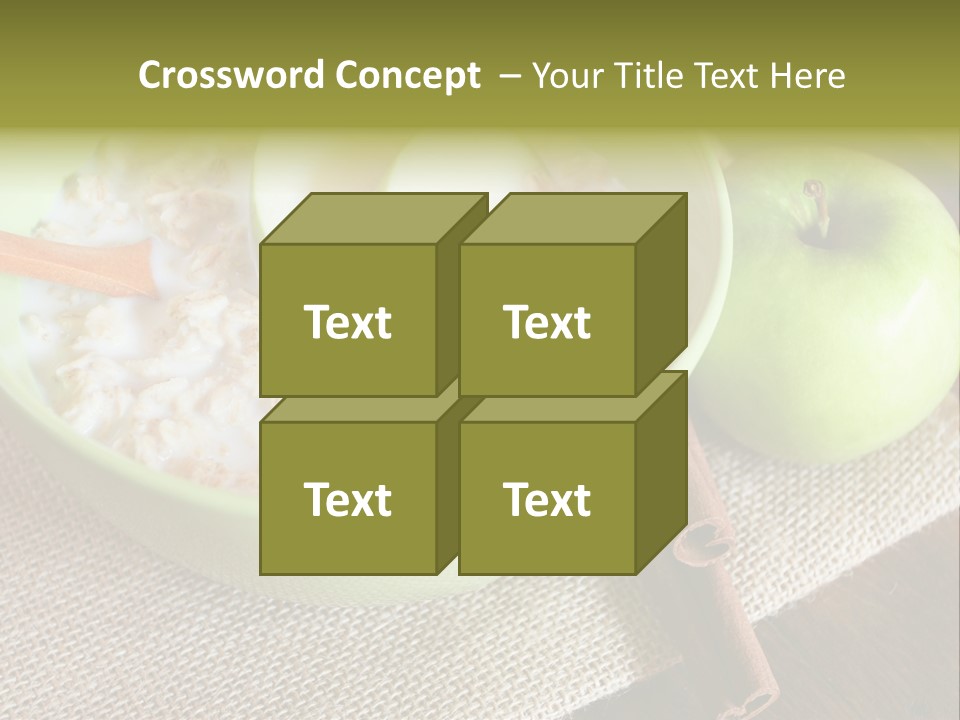 Low Fat Food Food Earthy Colors PowerPoint Template