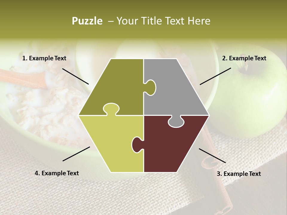 Low Fat Food Food Earthy Colors PowerPoint Template