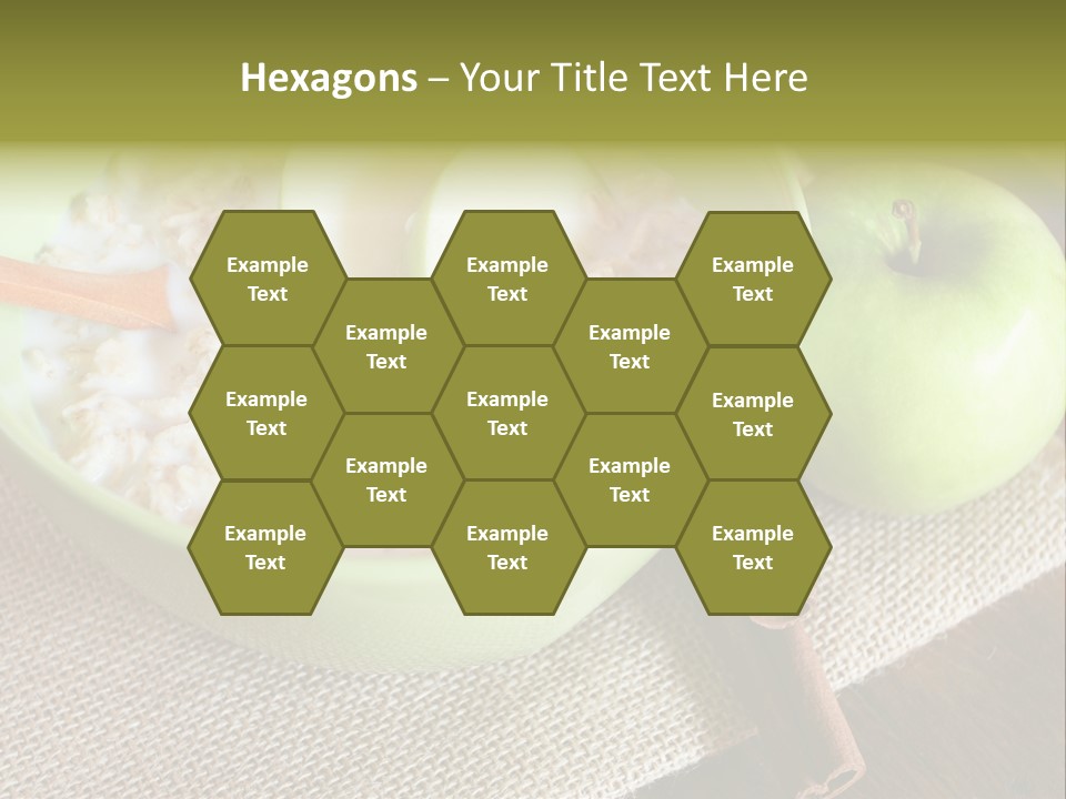 Low Fat Food Food Earthy Colors PowerPoint Template