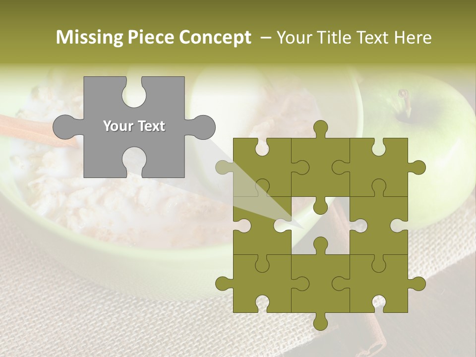 Low Fat Food Food Earthy Colors PowerPoint Template