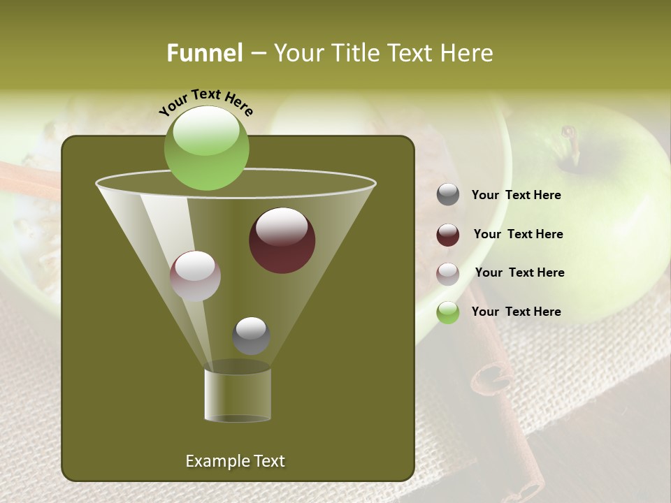 Low Fat Food Food Earthy Colors PowerPoint Template