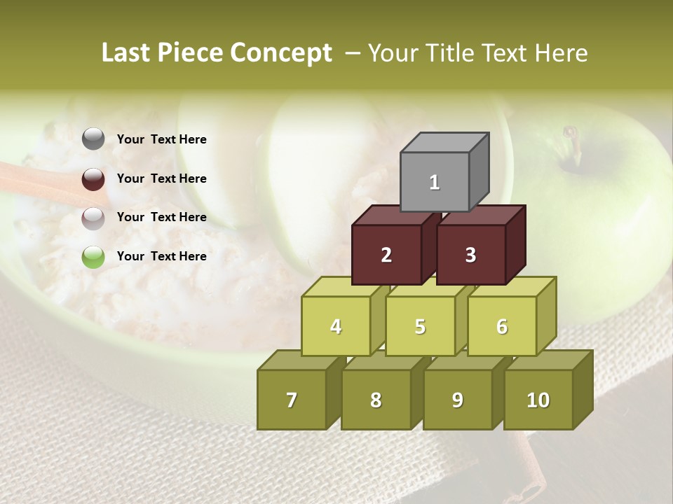 Low Fat Food Food Earthy Colors PowerPoint Template