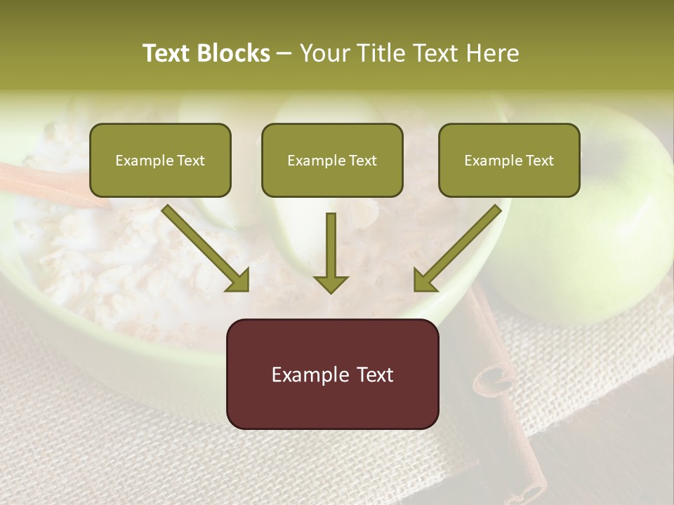 Low Fat Food Food Earthy Colors PowerPoint Template