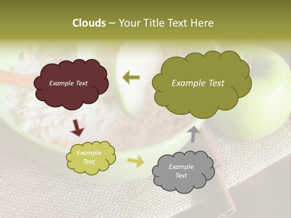 Low Fat Food Food Earthy Colors PowerPoint Template
