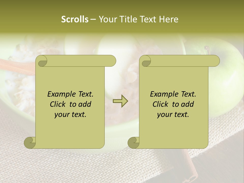 Low Fat Food Food Earthy Colors PowerPoint Template