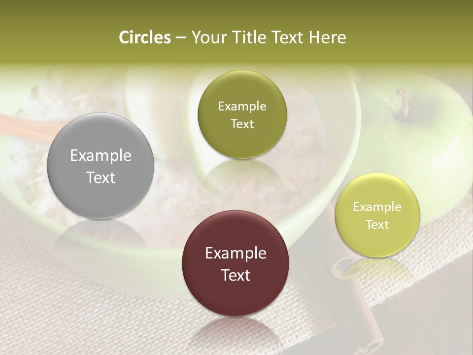 Low Fat Food Food Earthy Colors PowerPoint Template