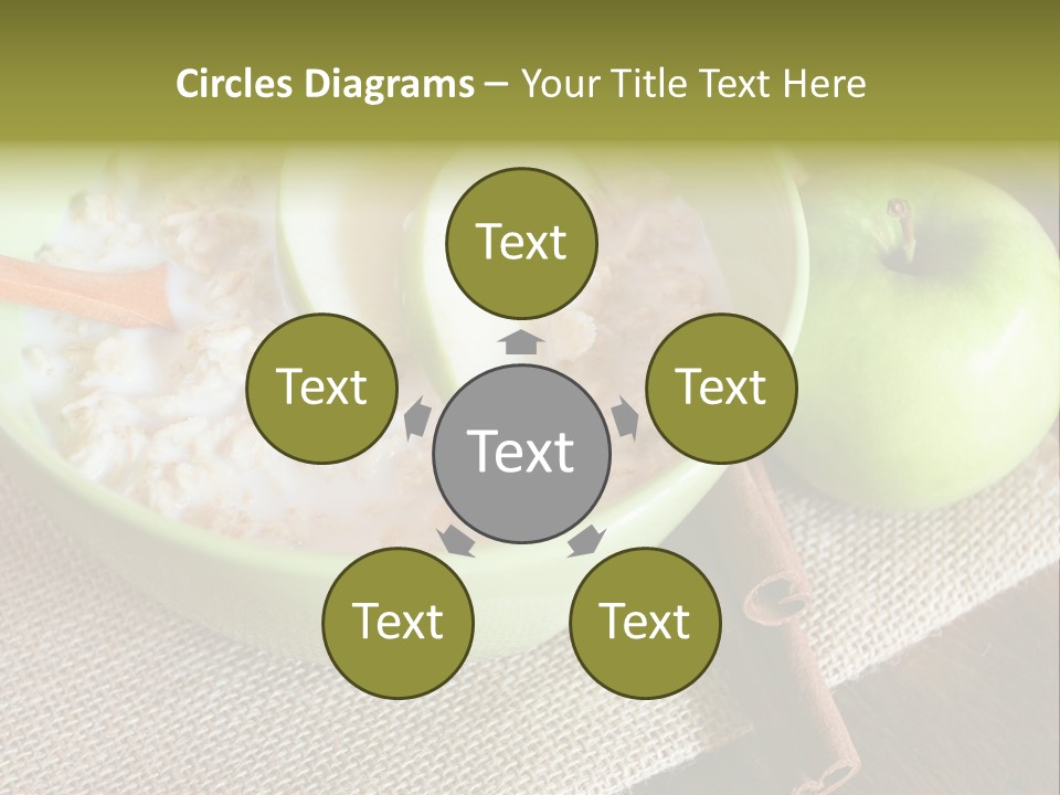 Low Fat Food Food Earthy Colors PowerPoint Template